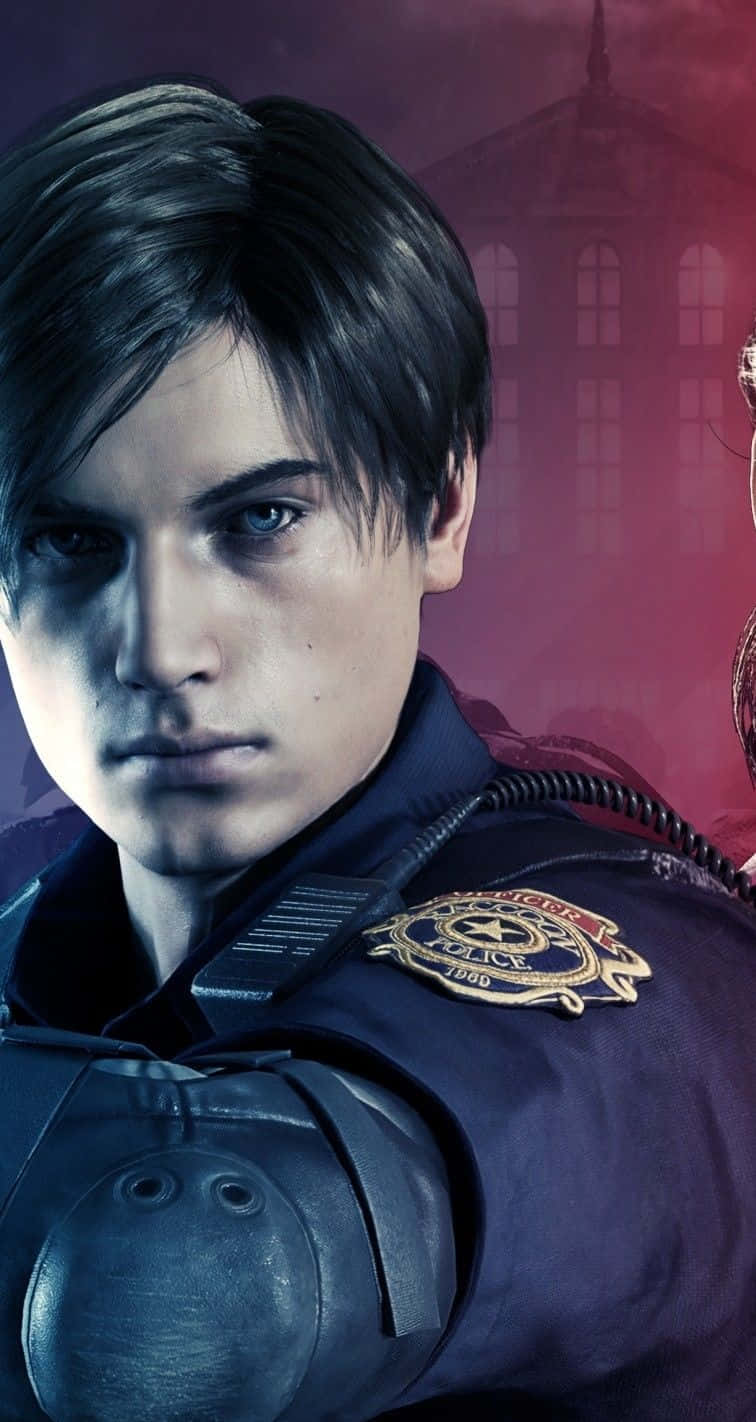 Leon Agent Resident Evil 2. Wallpaper