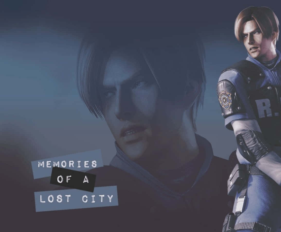 "leon S. Kennedy In Action" Wallpaper