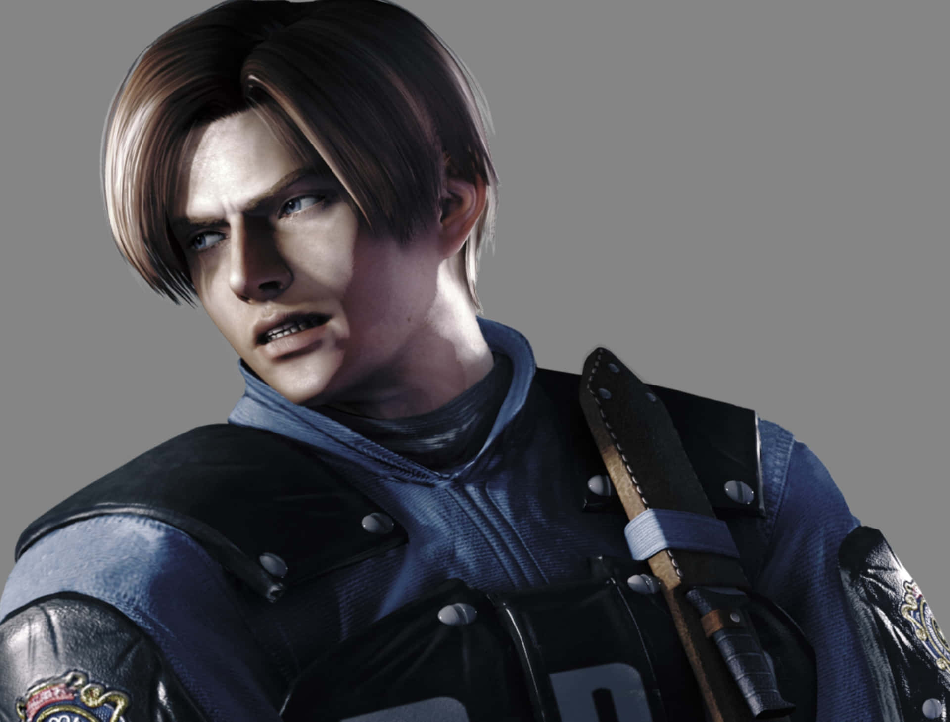 Leon S. Kennedy - The Fighter Of Raccoon City Wallpaper
