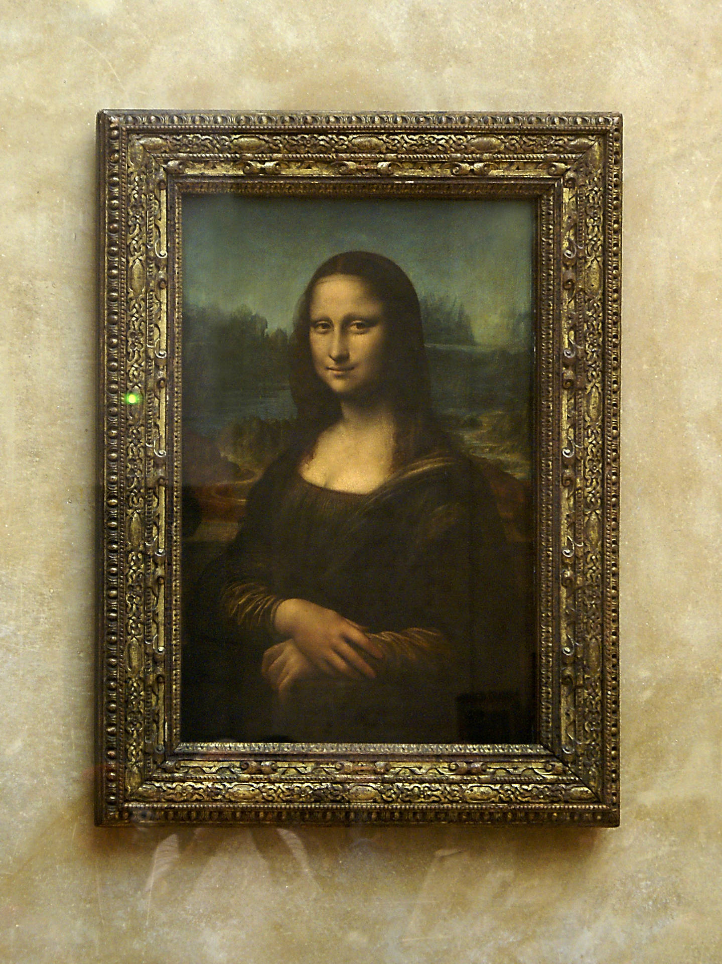 Leonardo Da Vinci Mona Lisa Painting Wallpaper