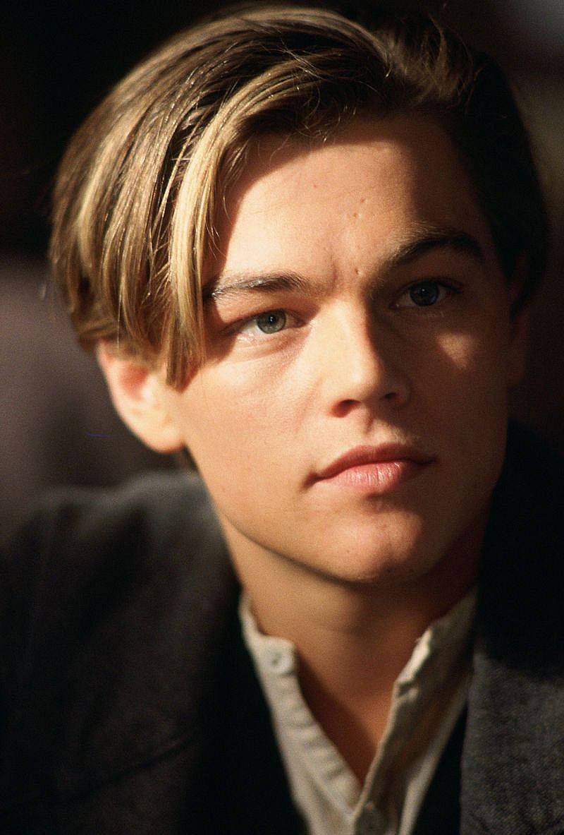 Leonardo DiCaprio Titanic Gold Locks Wallpaper