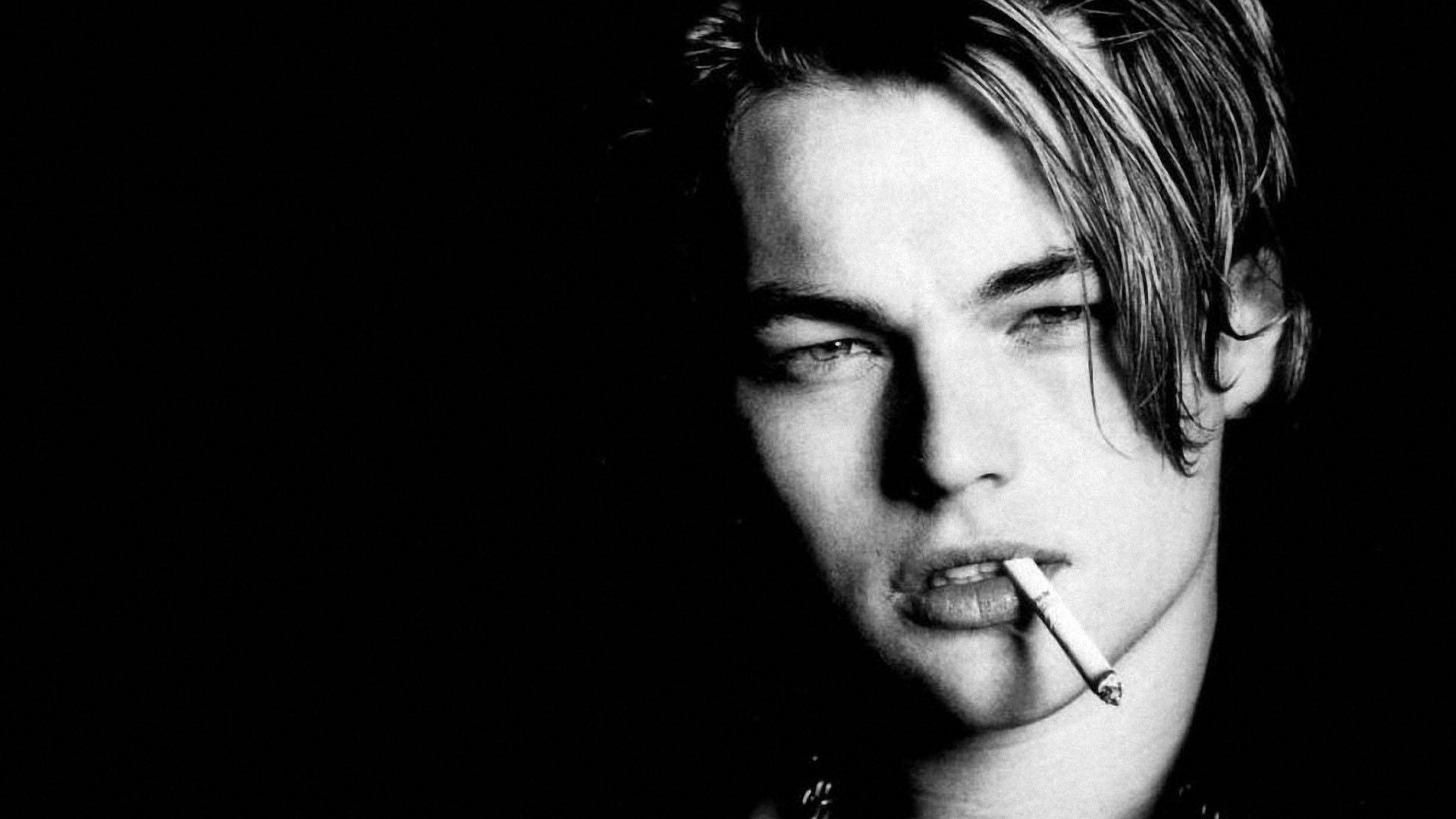 Leonardo Dicaprio With Cigarette