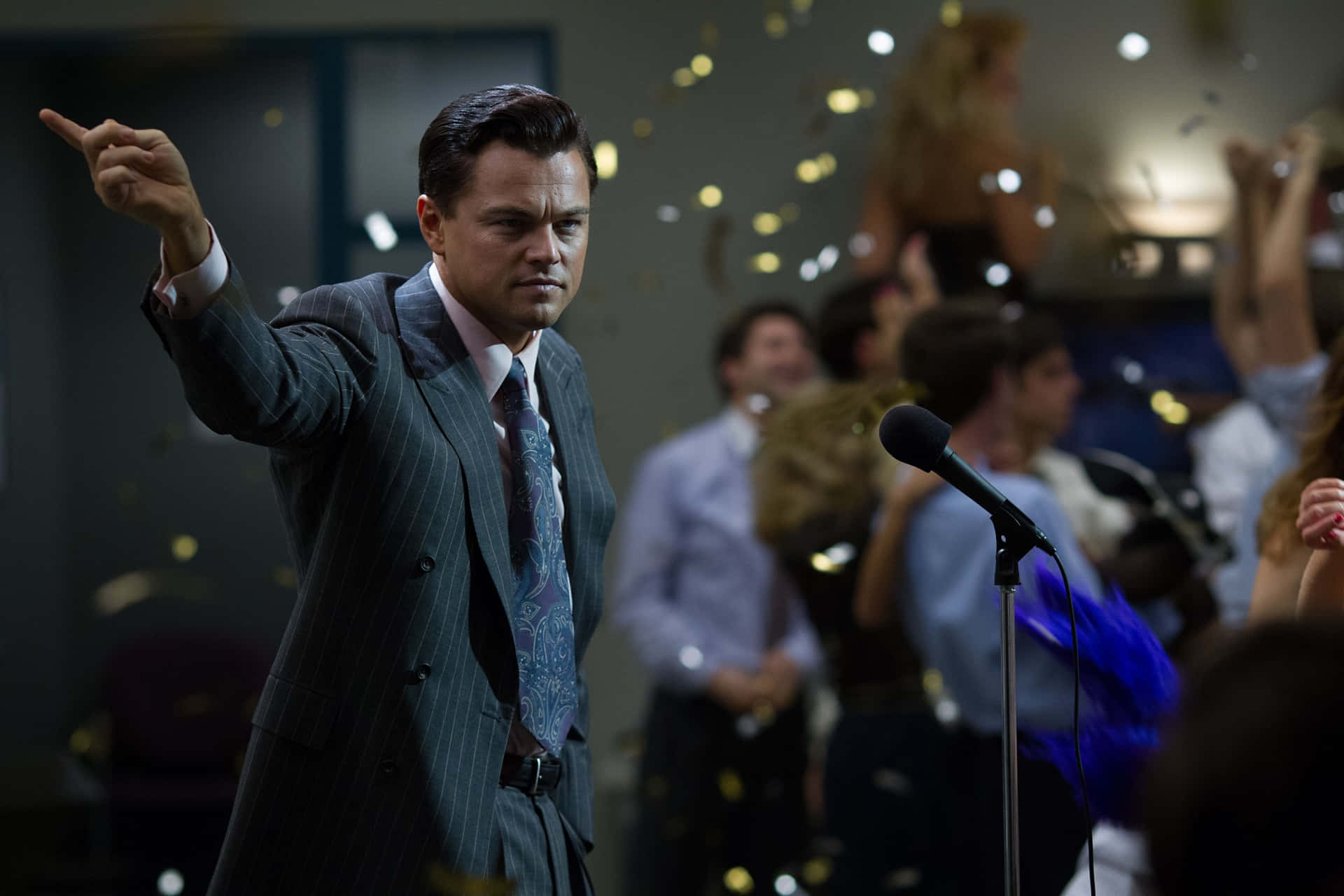 Leonardodicaprio Nel Ruolo Di Jordan Belfort In The Wolf Of Wall Street