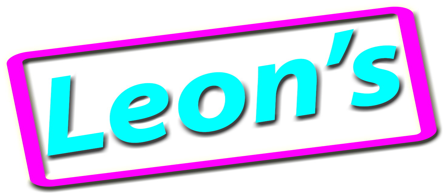 Leons Logo3 D Effect PNG