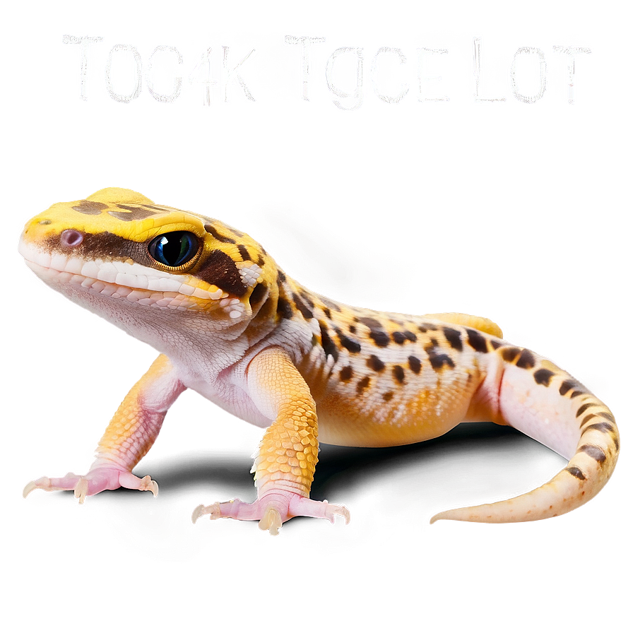 Leopard Gecko Tongue Out Png Psw PNG