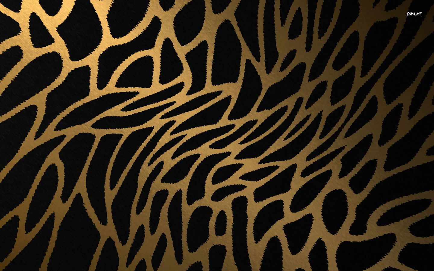A Black And Gold Pattern Wallpaper Wallpaper