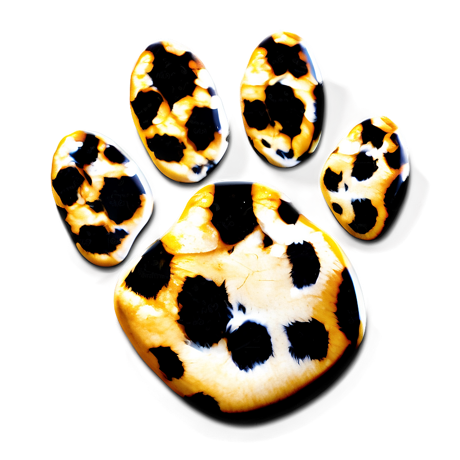 Leopard Paw Print Png Vmc53 PNG