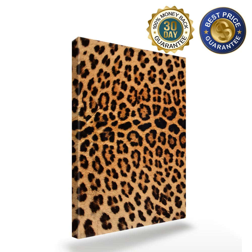 Leopard Pattern On Square Picture