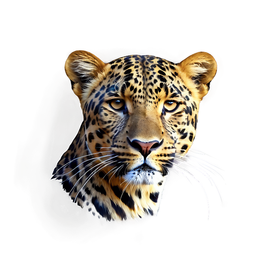 Leopard Portrait Png 89 PNG