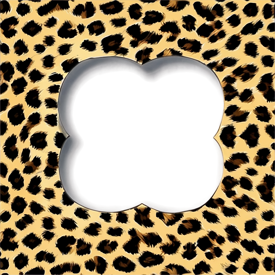 Download Leopard Print Border Png 05212024 | Wallpapers.com