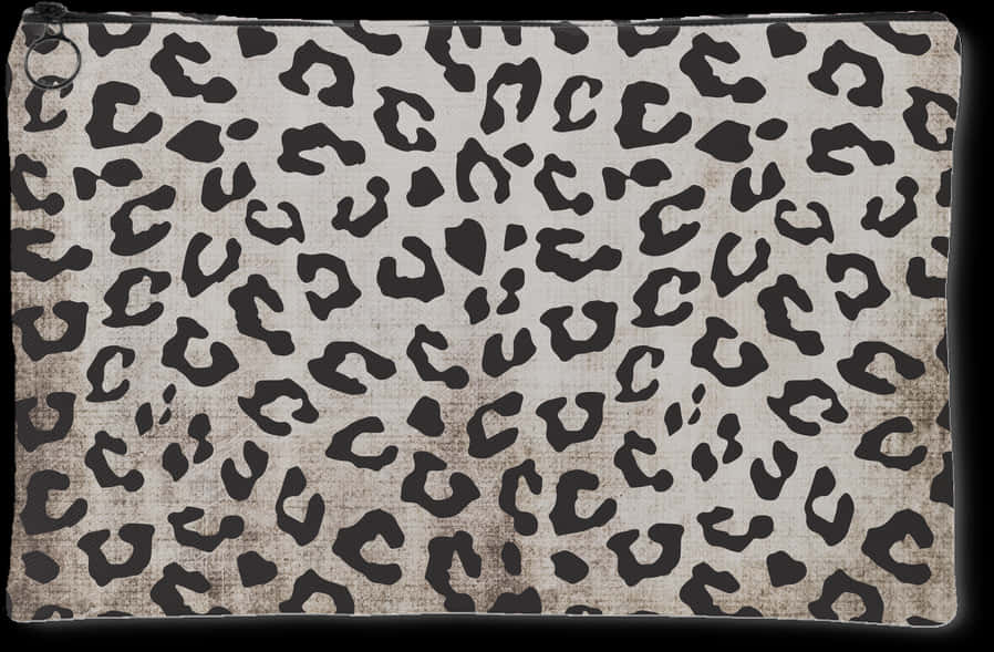 Leopard Print Fabric Texture PNG
