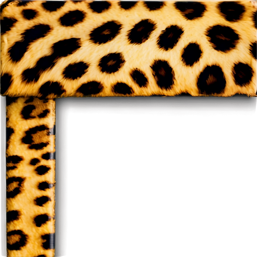 Leopard Print Frame Png 9 PNG