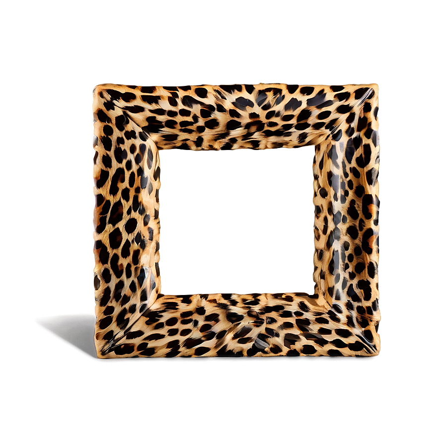 Leopard Print Frame Png Jeh PNG
