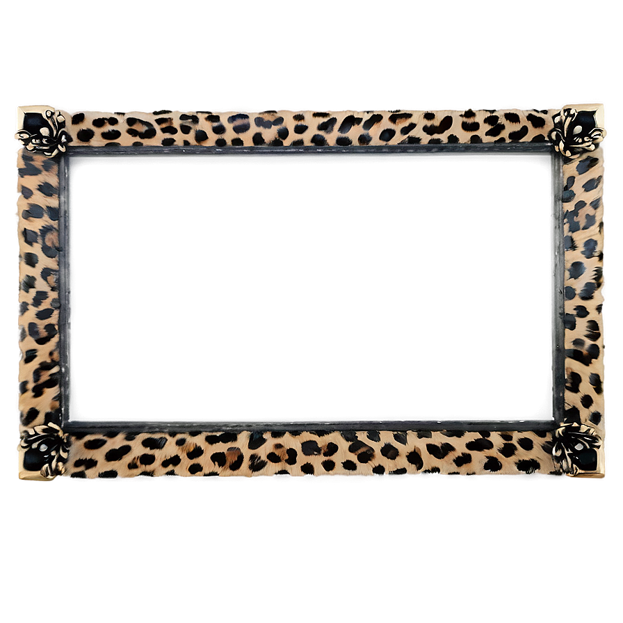 Leopard Print Frame Png Rfx PNG