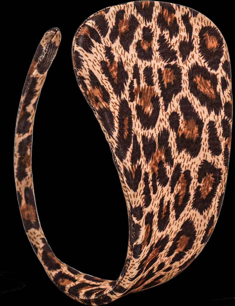 Leopard Print Headband PNG