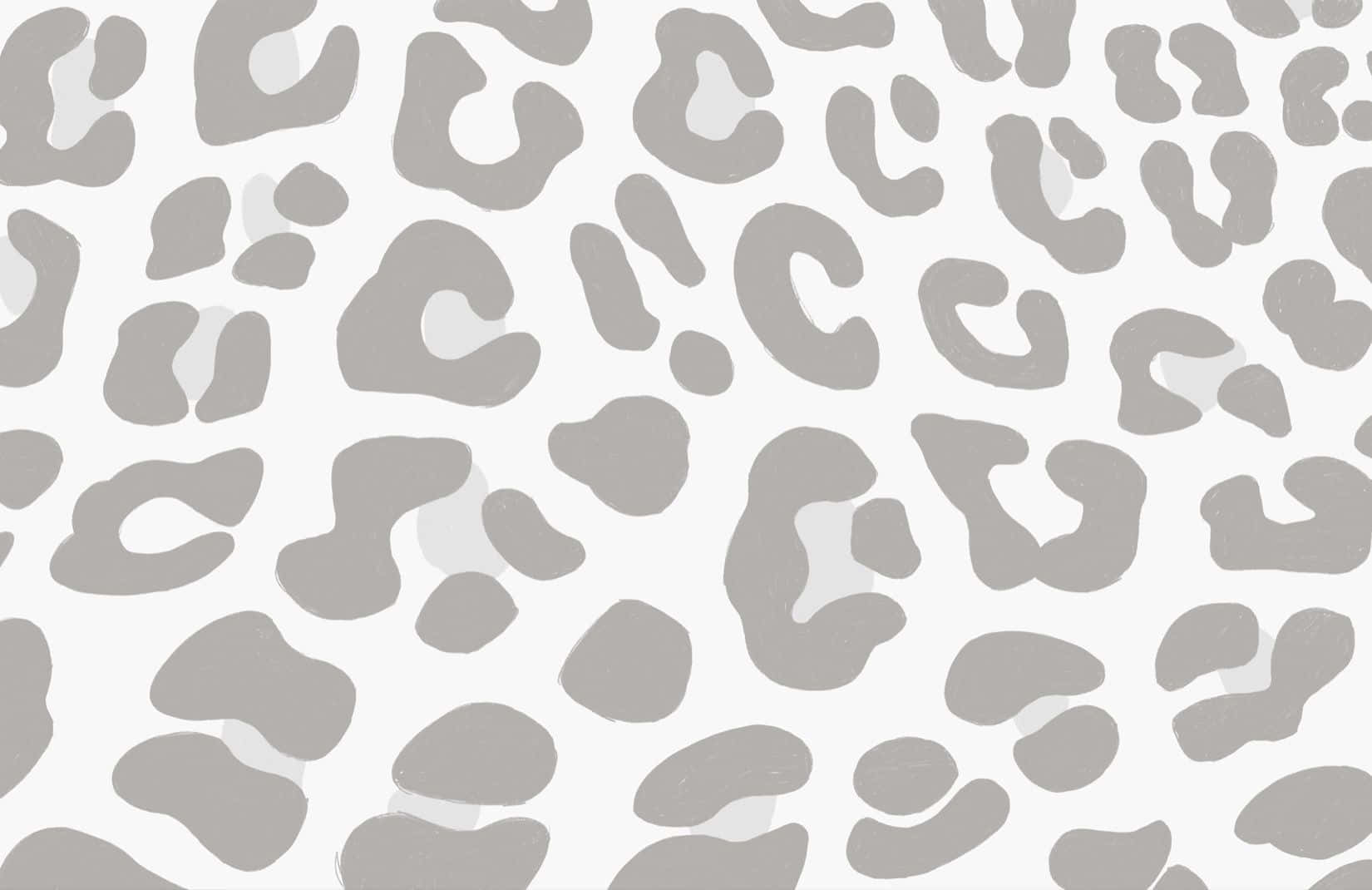 Leopard_ Print_ Pattern_ Grey_ Background.jpg Wallpaper