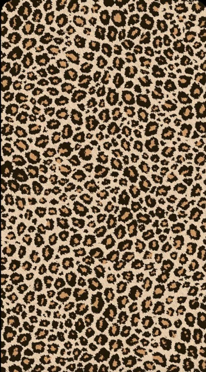 Leopard Print Pattern Texture Wallpaper
