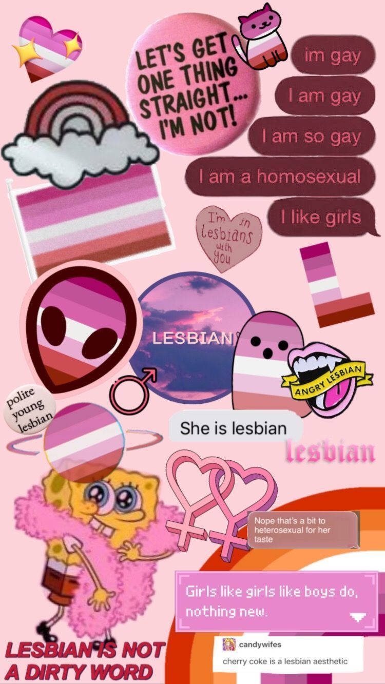 Lesbian Flag Is Worthy Wallpaper