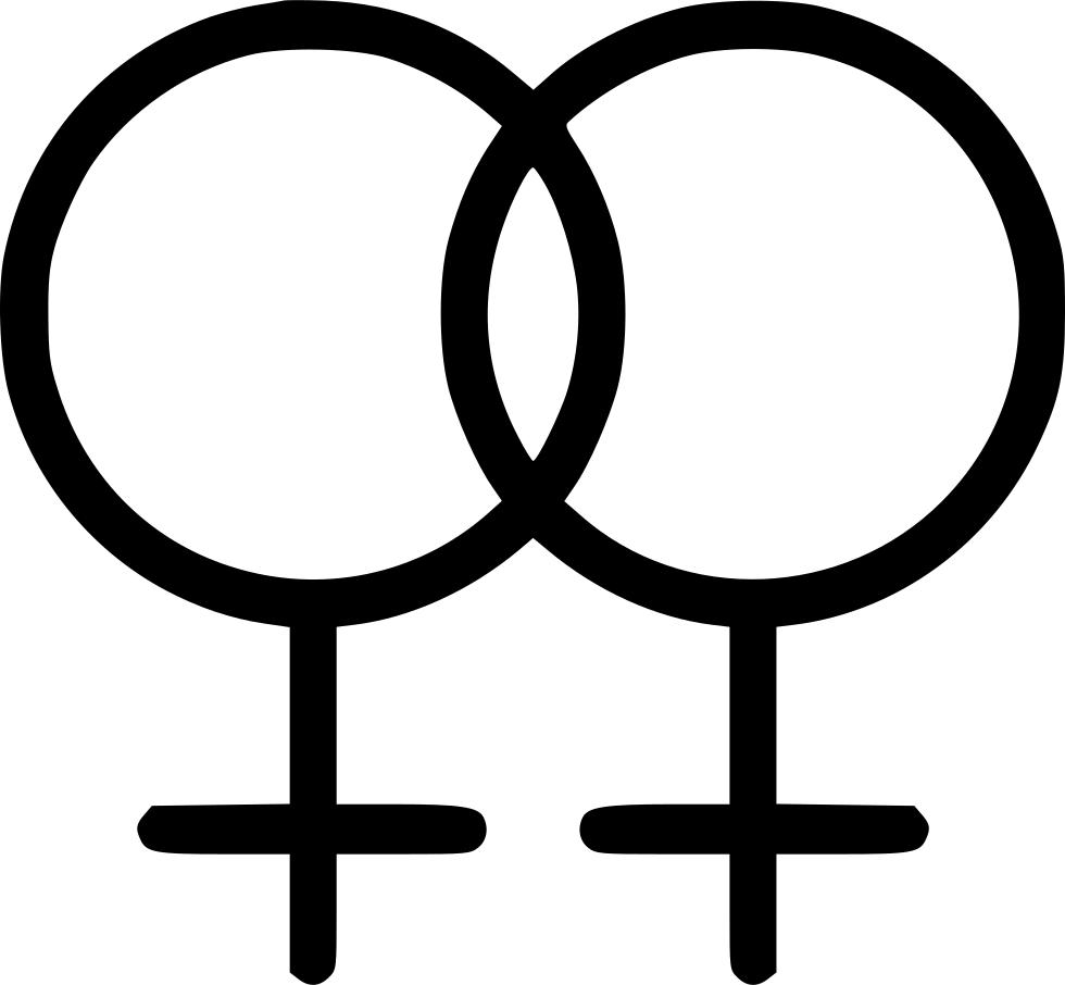 Lesbian Symbol Graphic PNG
