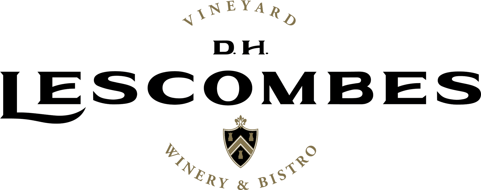Lescombes Winery Bistro Logo PNG