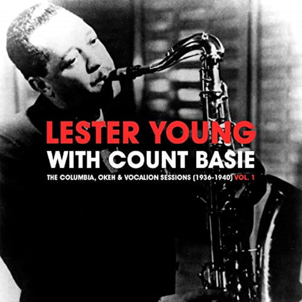 Lesteryoung Med Count Basie. Wallpaper