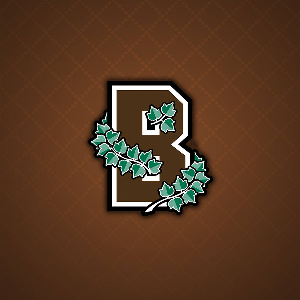 Letter B For Brown University Phone Background Wallpaper