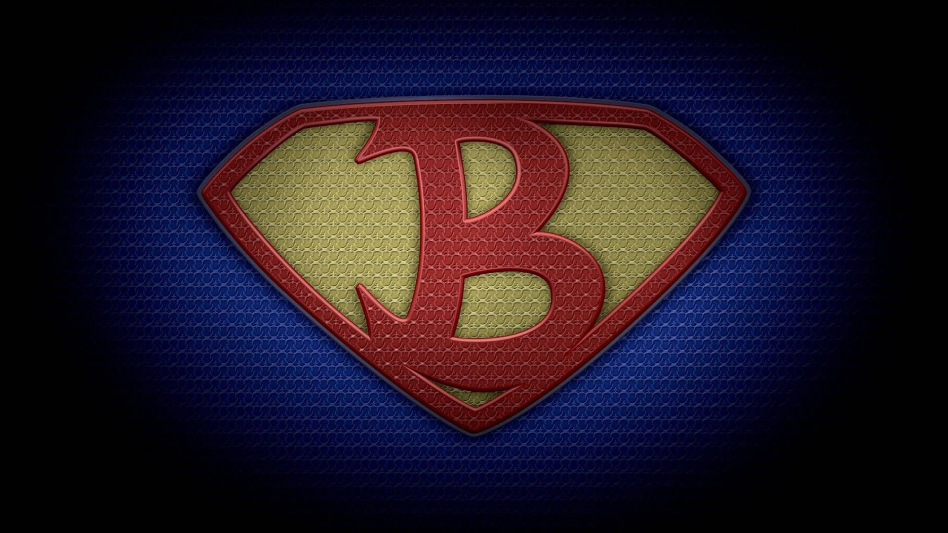 Letter B Steel Logo Wallpaper