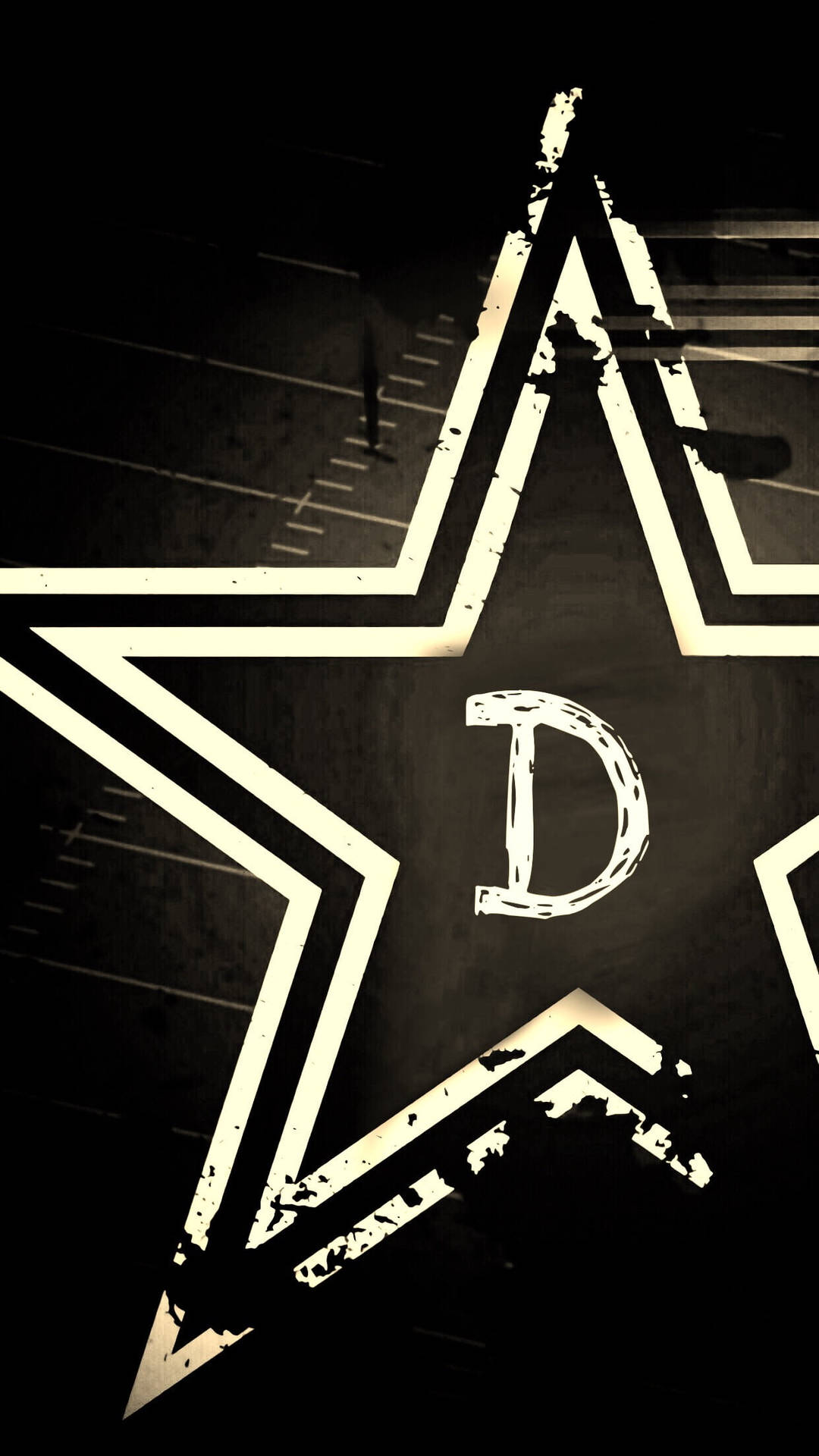 Letter D Inside A Star Picture