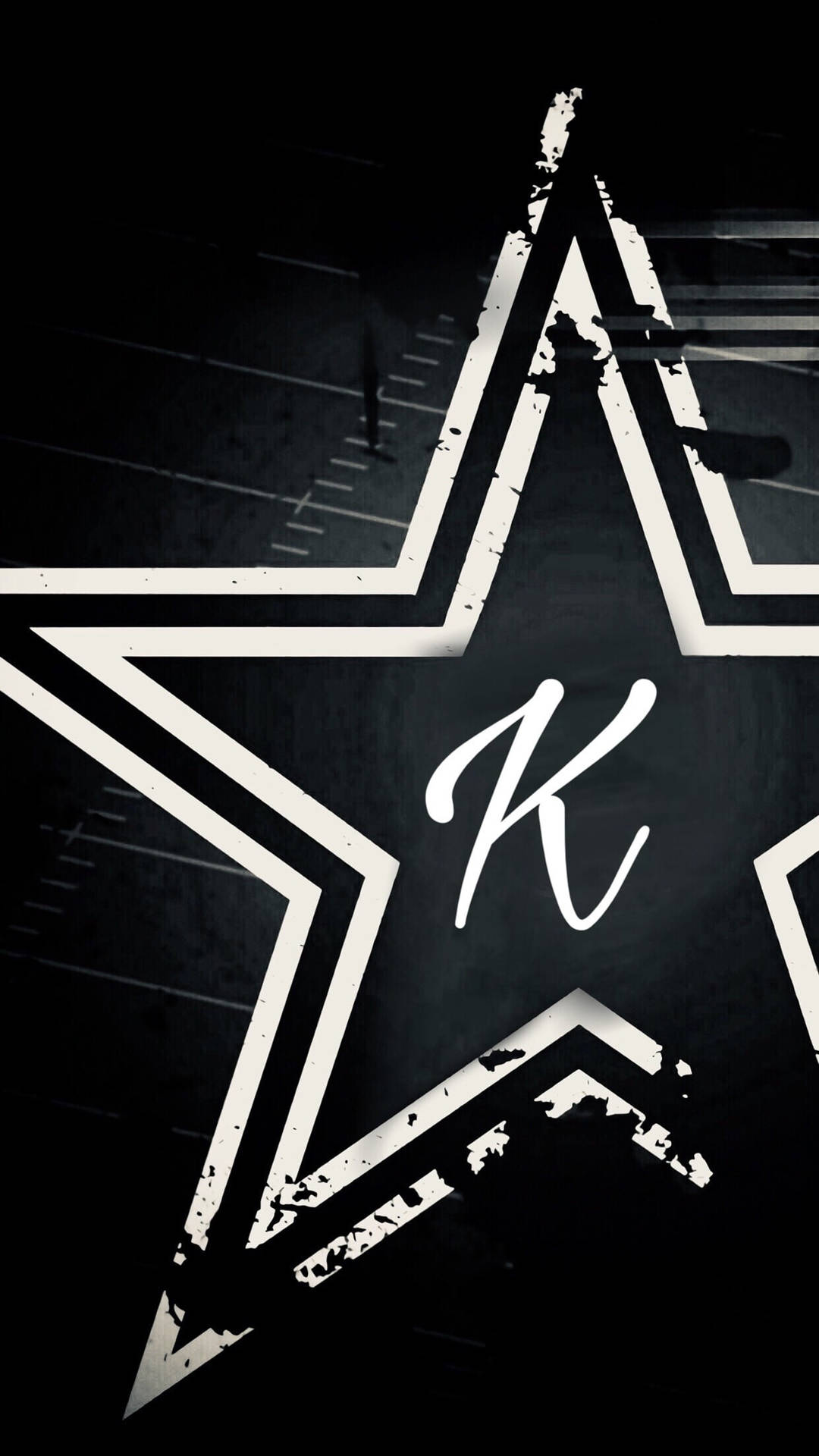 Letter K Star Wallpaper