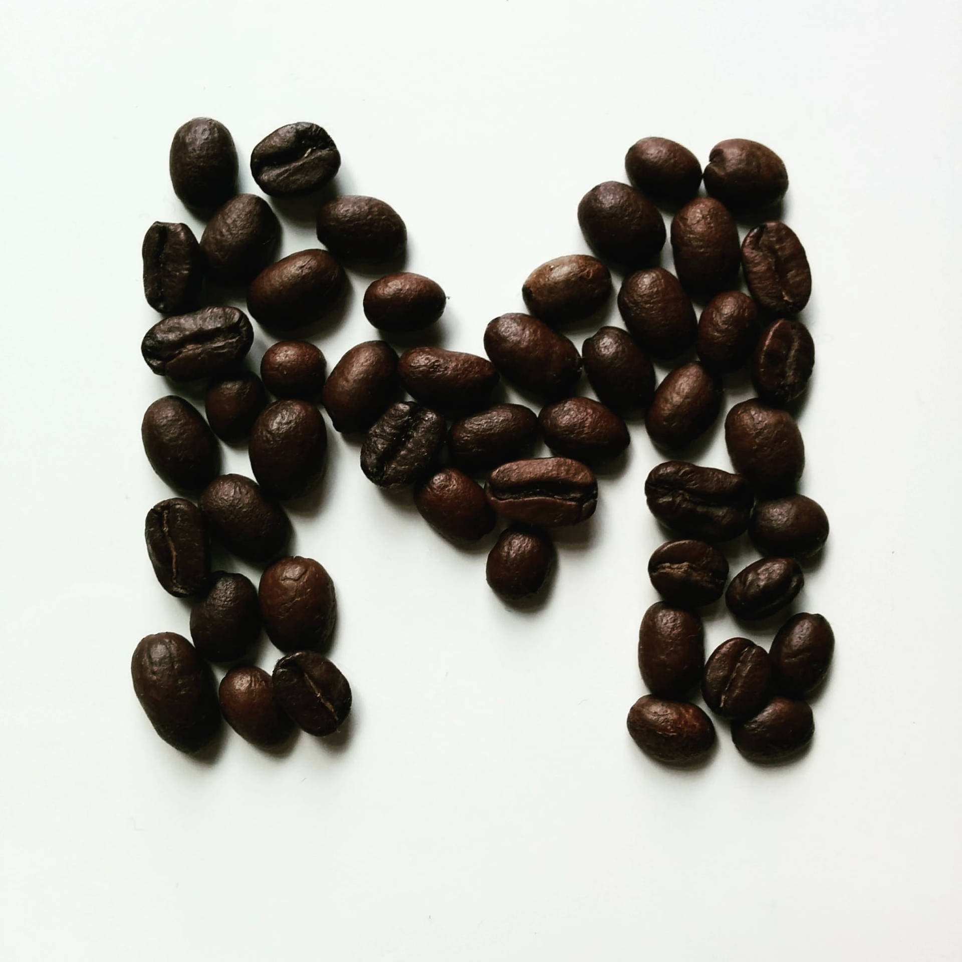 Letter M Coffee Bean