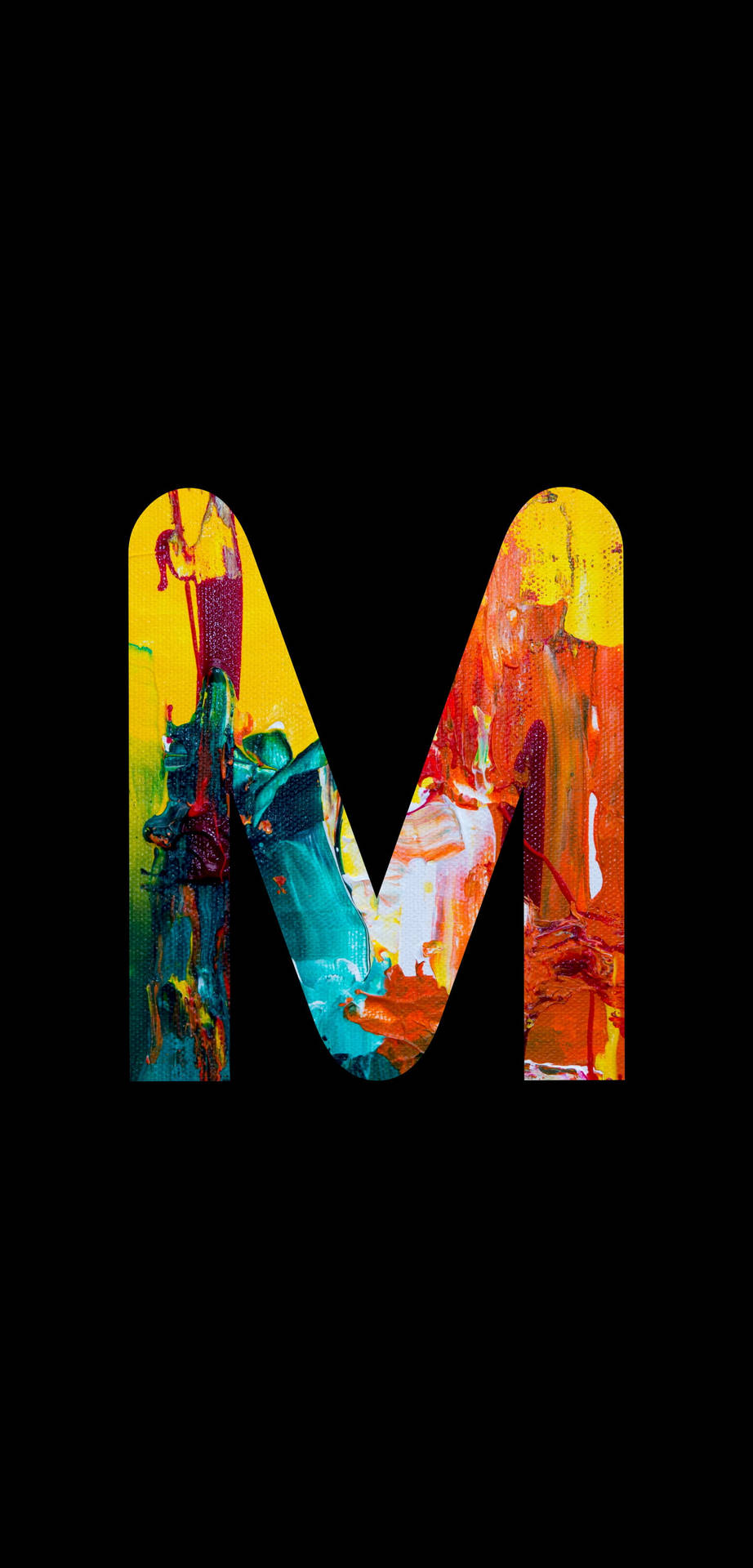 Letter M Painting