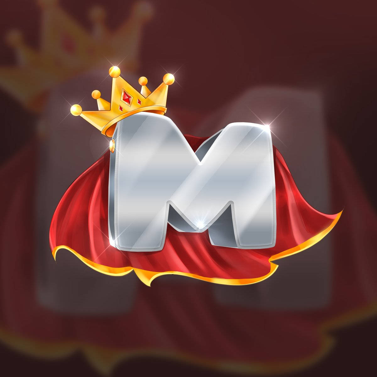 Letter M Red Cape