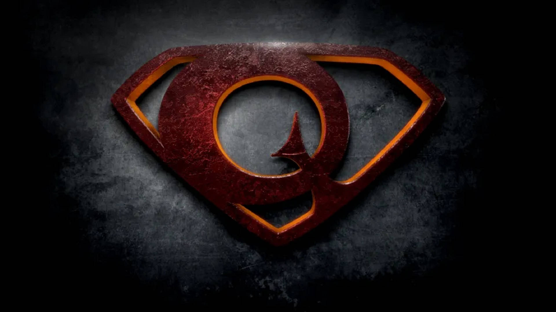 Letter Q Superman Icon Wallpaper