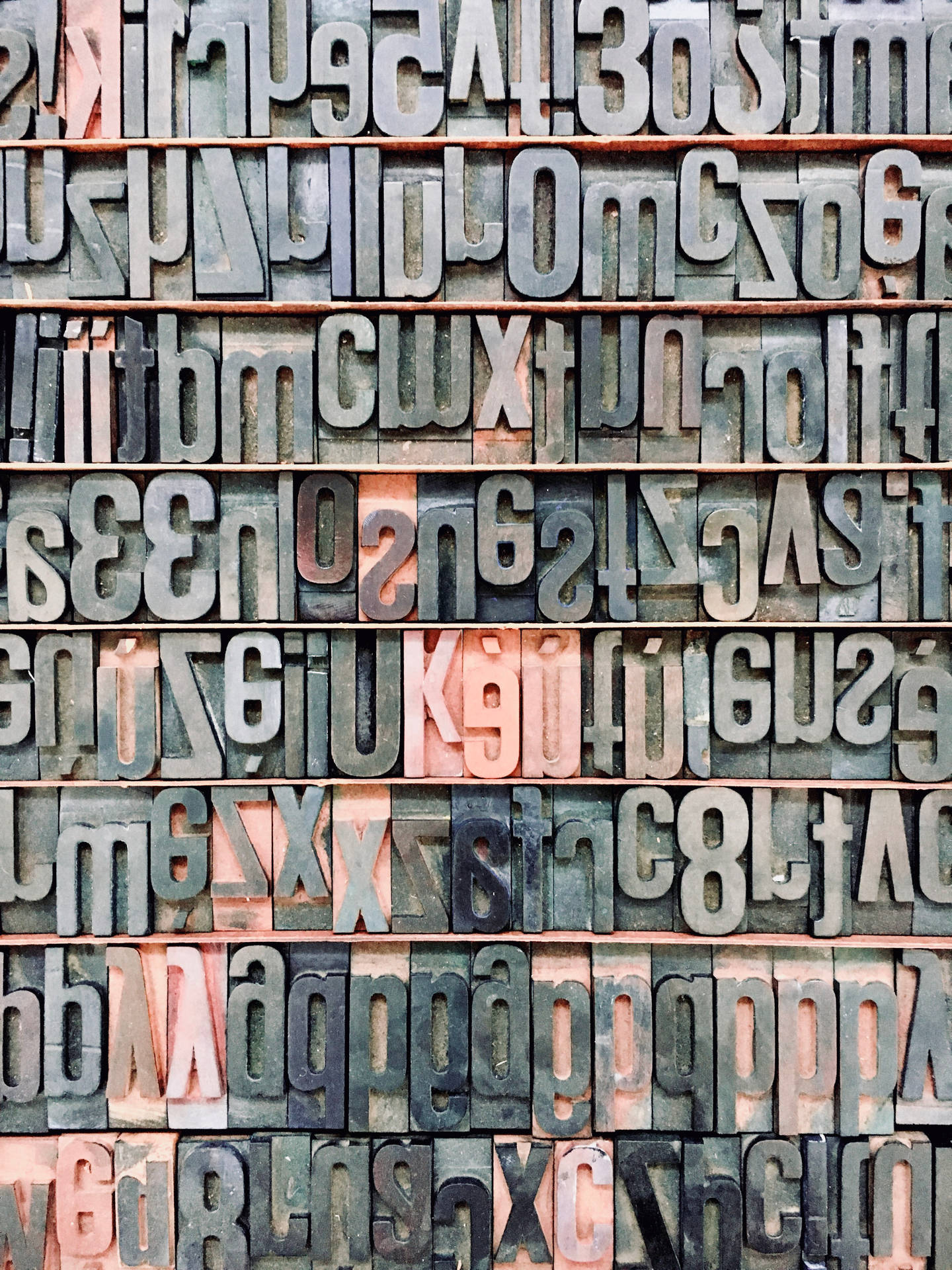 Letterpress Block Font