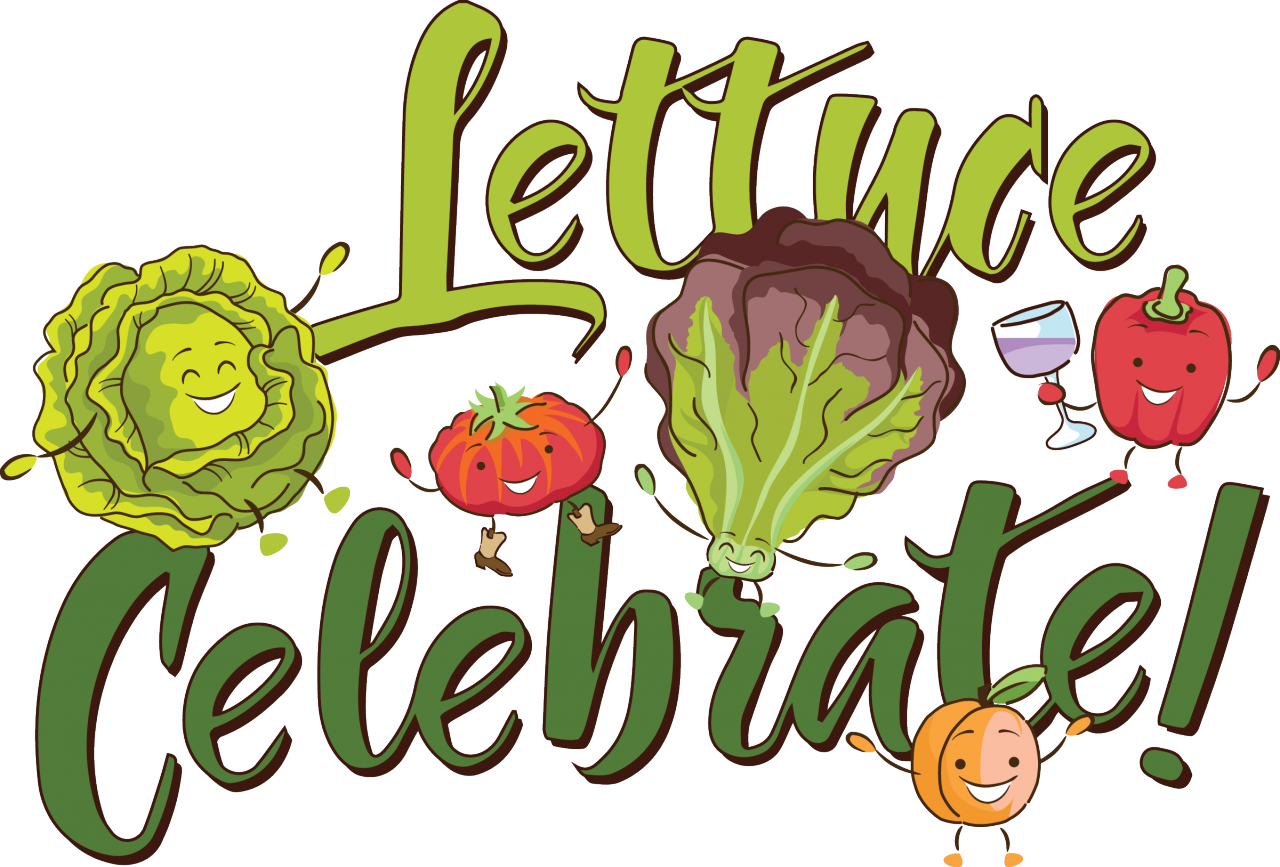 Lettuce Celebrate Fun Vegetable Party PNG