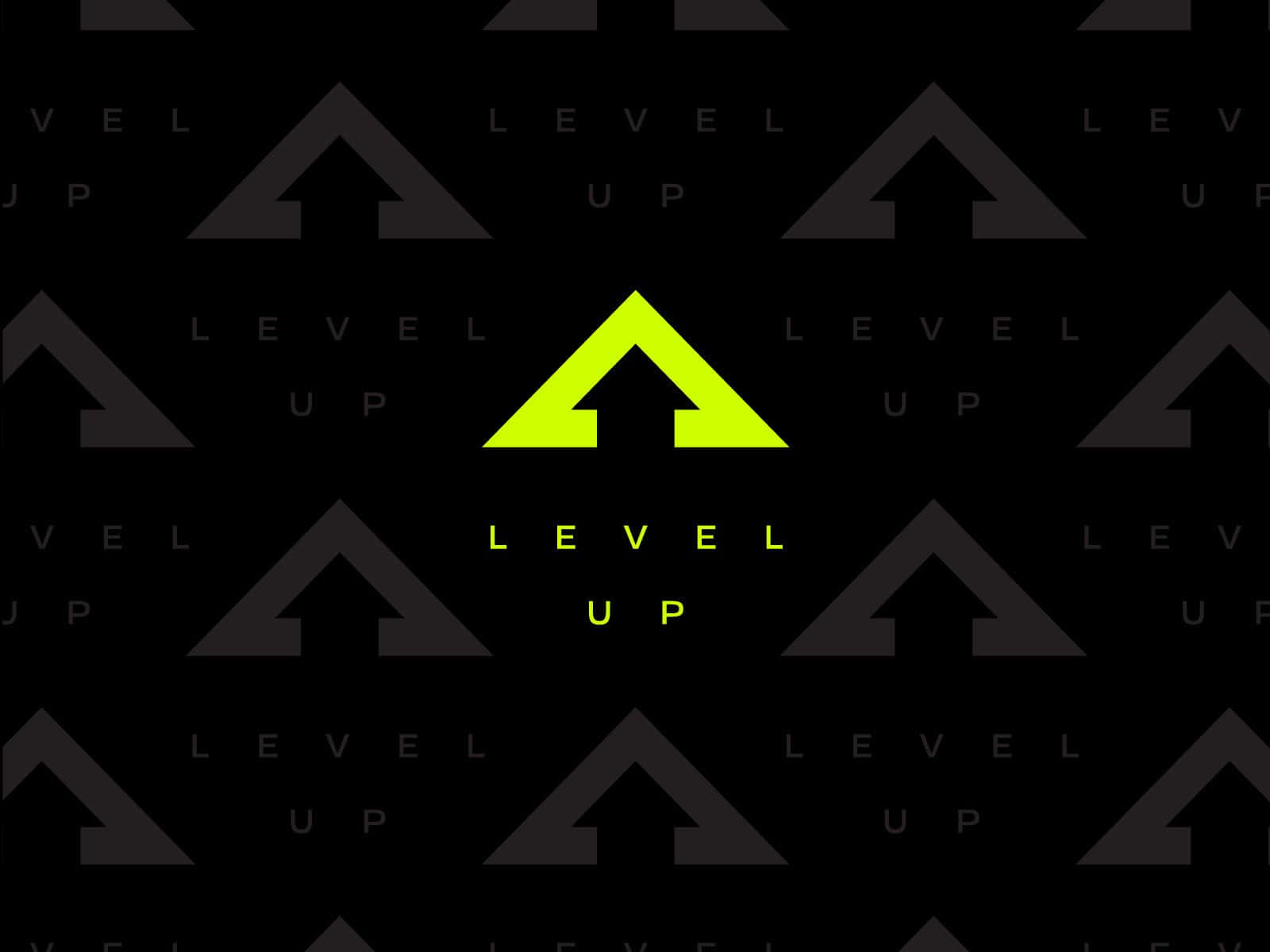Level Up Logo Wallpaper