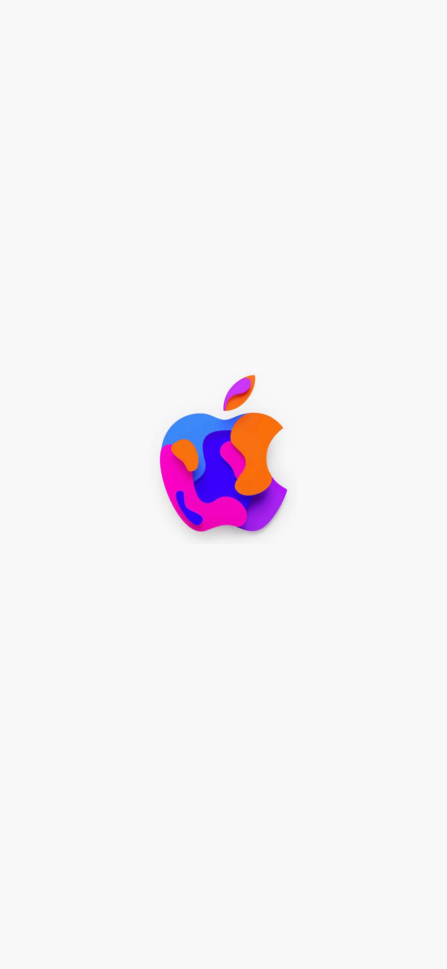 Levende Apple Logo Iphone Wallpaper