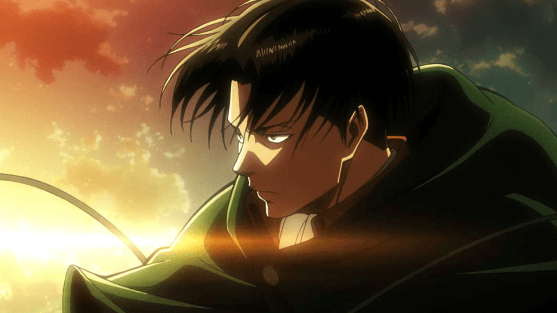 "levi Ackerman Anime Hero Desktop Hi-res Wallpaper" Wallpaper