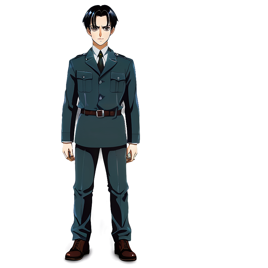 Download Levi Ackerman Full Body Png Ikl | Wallpapers.com