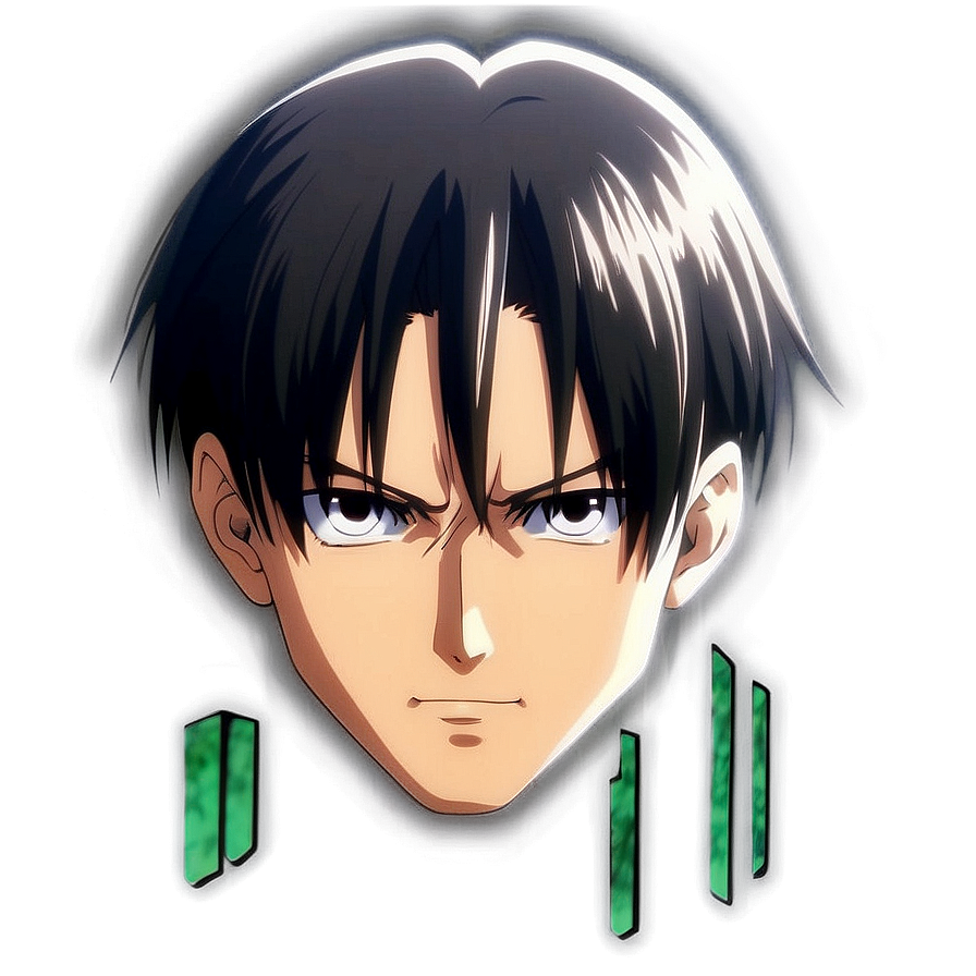 Download Levi Ackerman Smirk Png 06112024 | Wallpapers.com