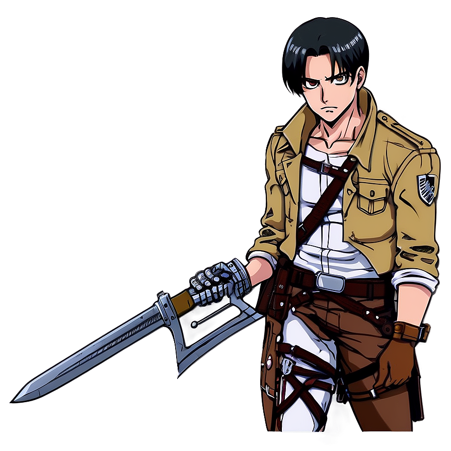 Download Levi Attack On Titan Png Ytp39 | Wallpapers.com