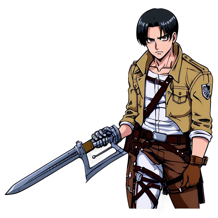 Levi Attack On Titan Png Ytp39 PNG