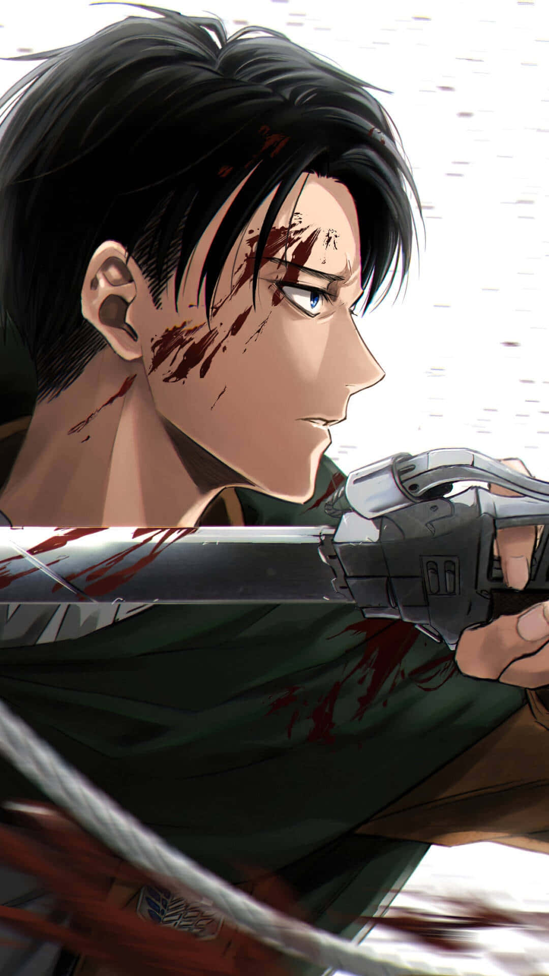 This Is An Anime Wallpaper Of A Man Background, Levi Profile Picture  Background Image And Wallpaper for Free Download