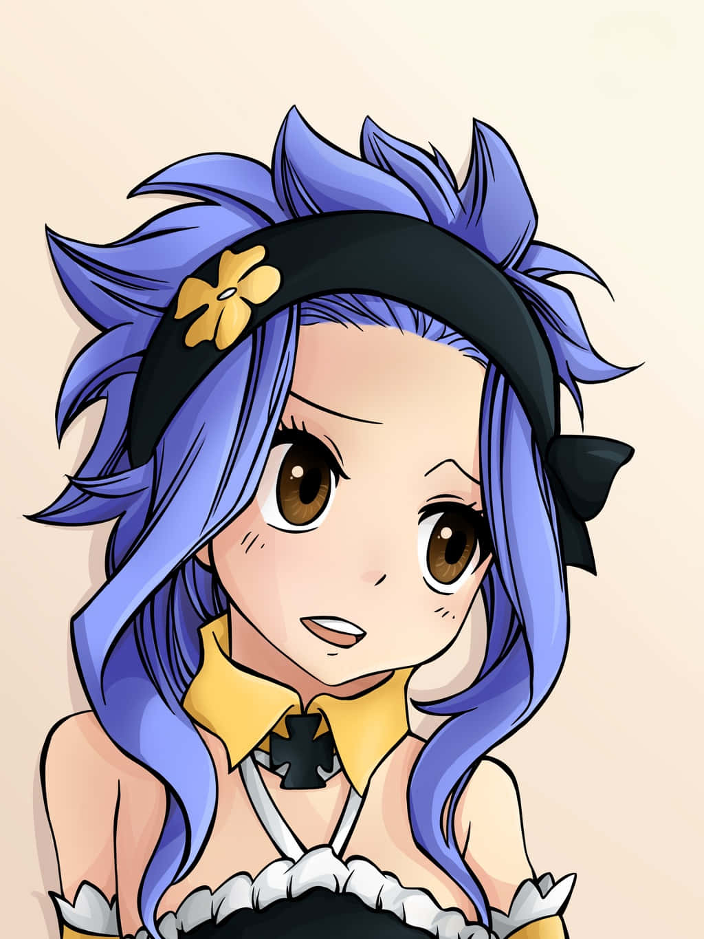 Levy Mcgarden, the intelligent Fairy Tail mage Wallpaper