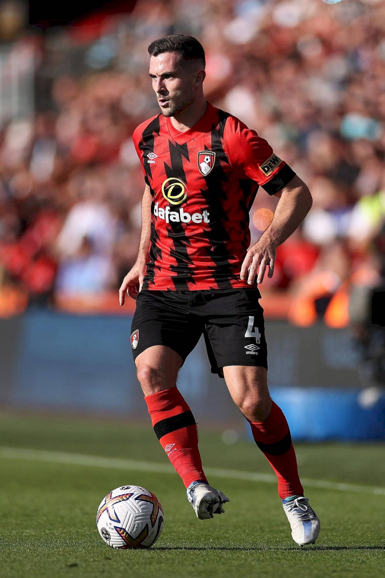 Lewis Cook AFC Bournemouth Full Body Wallpaper