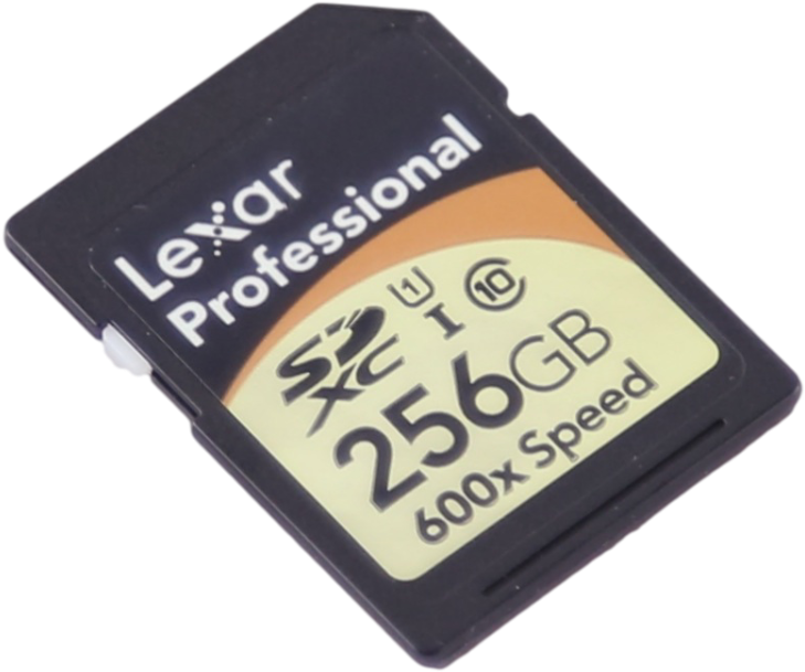Lexar256 G B S D Card Professional PNG