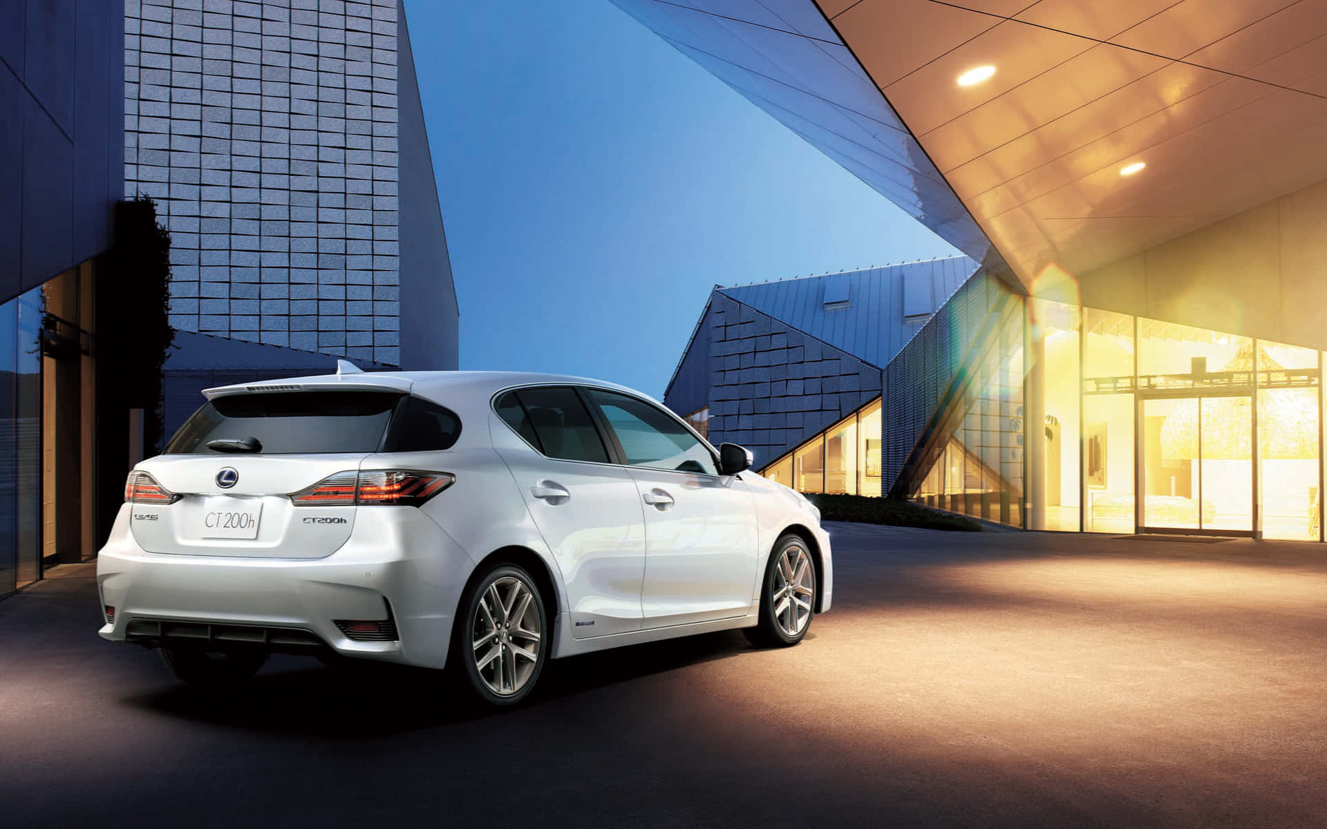 Stunning Lexus CT 200h Hybrid Hatchback Wallpaper