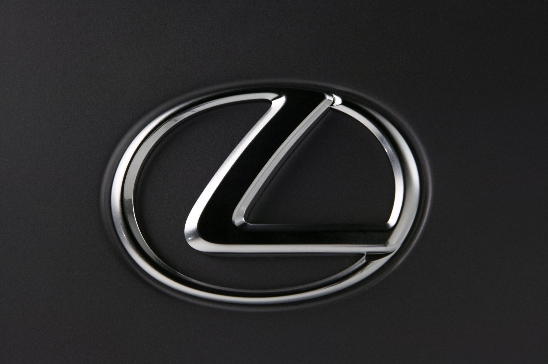 Lexus Logo Matte Black Wallpaper