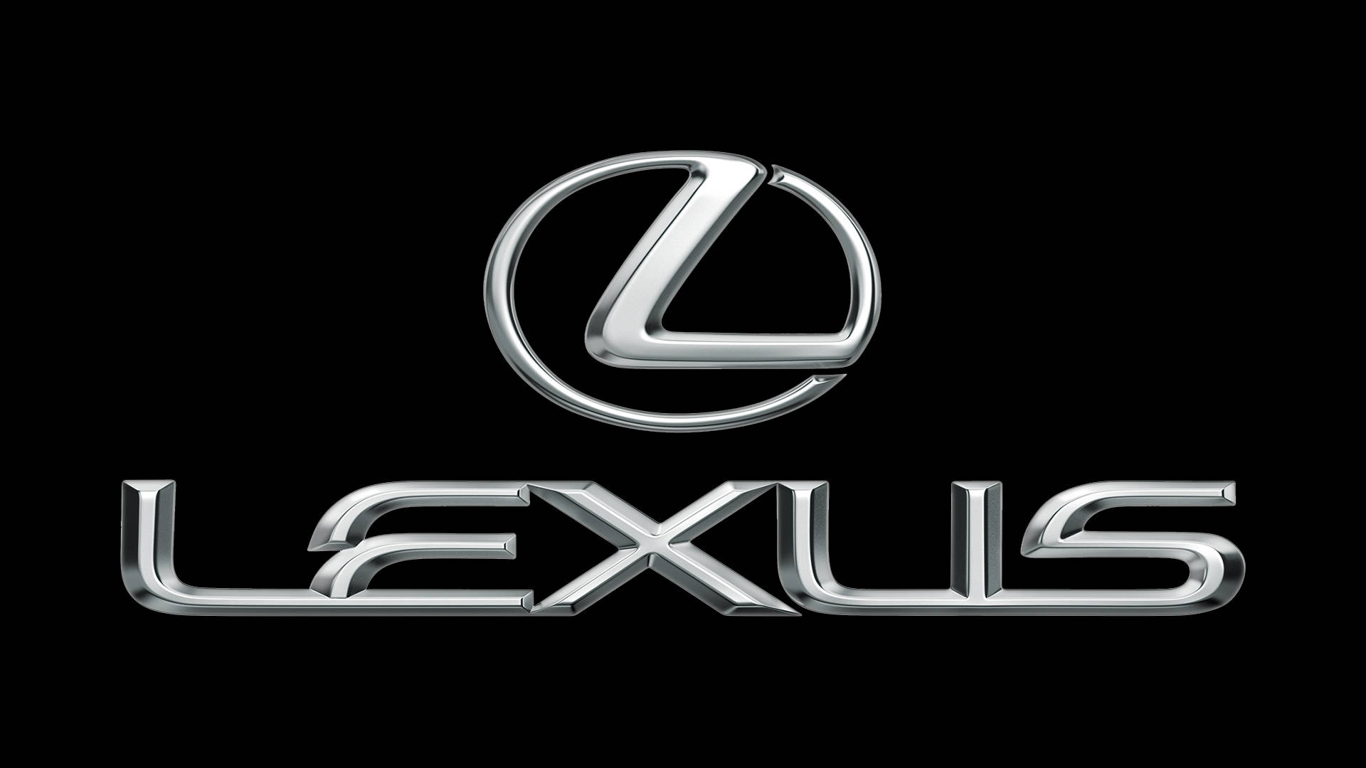 Lexus Logo Silver Wallpaper