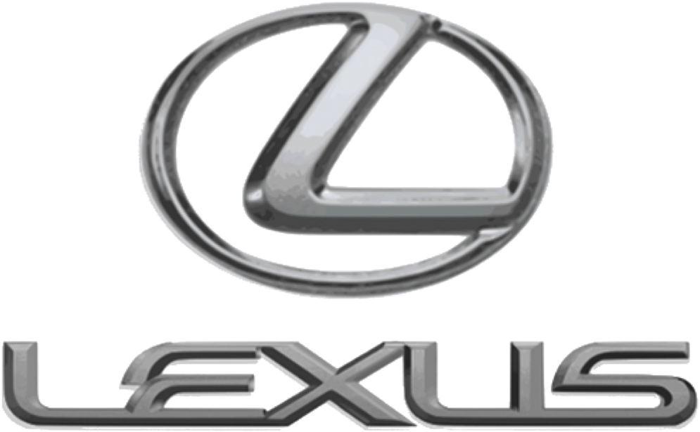 Lexus Logo Silver Chrome PNG